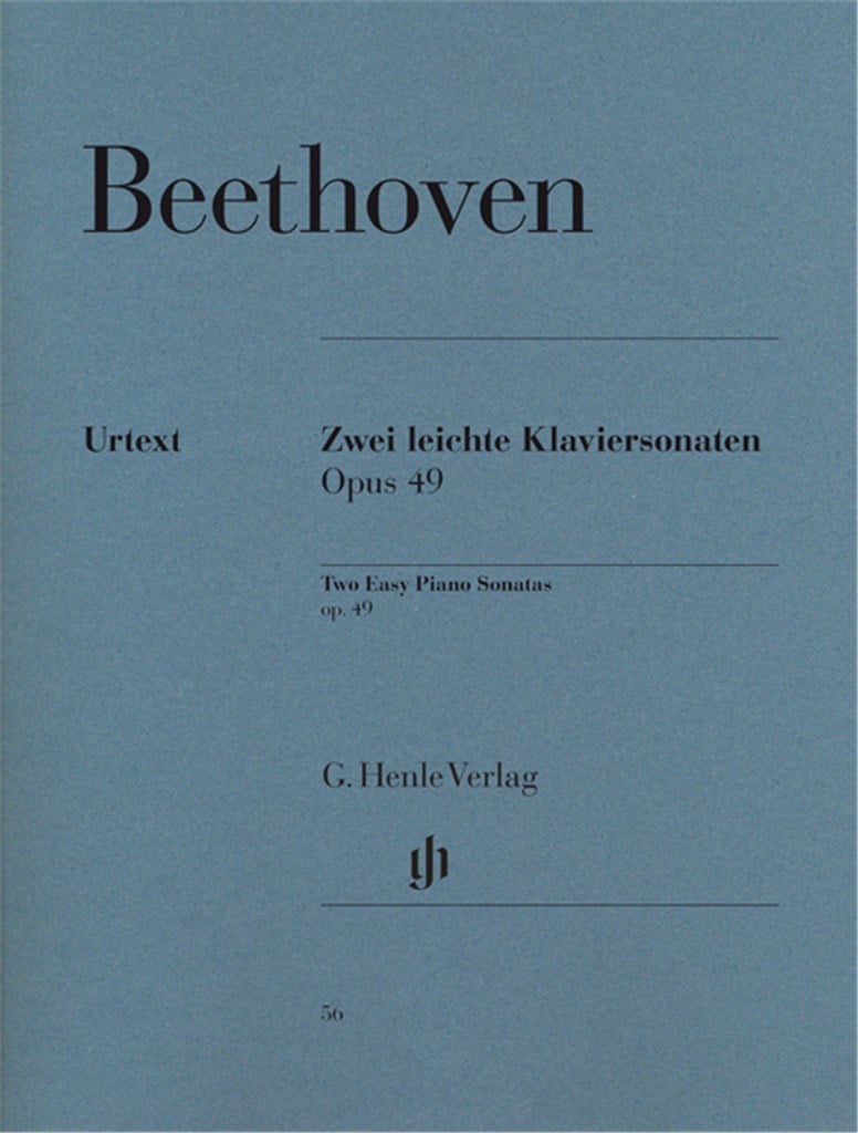 2 Leichte Klaviersonaten Opus 49/1 Und 2